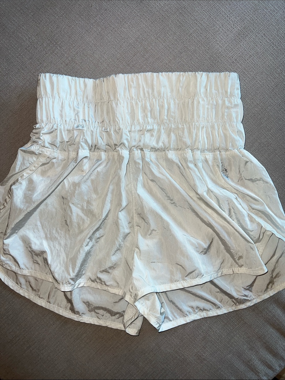 FP Movement by Free People White The Way Home Shorts